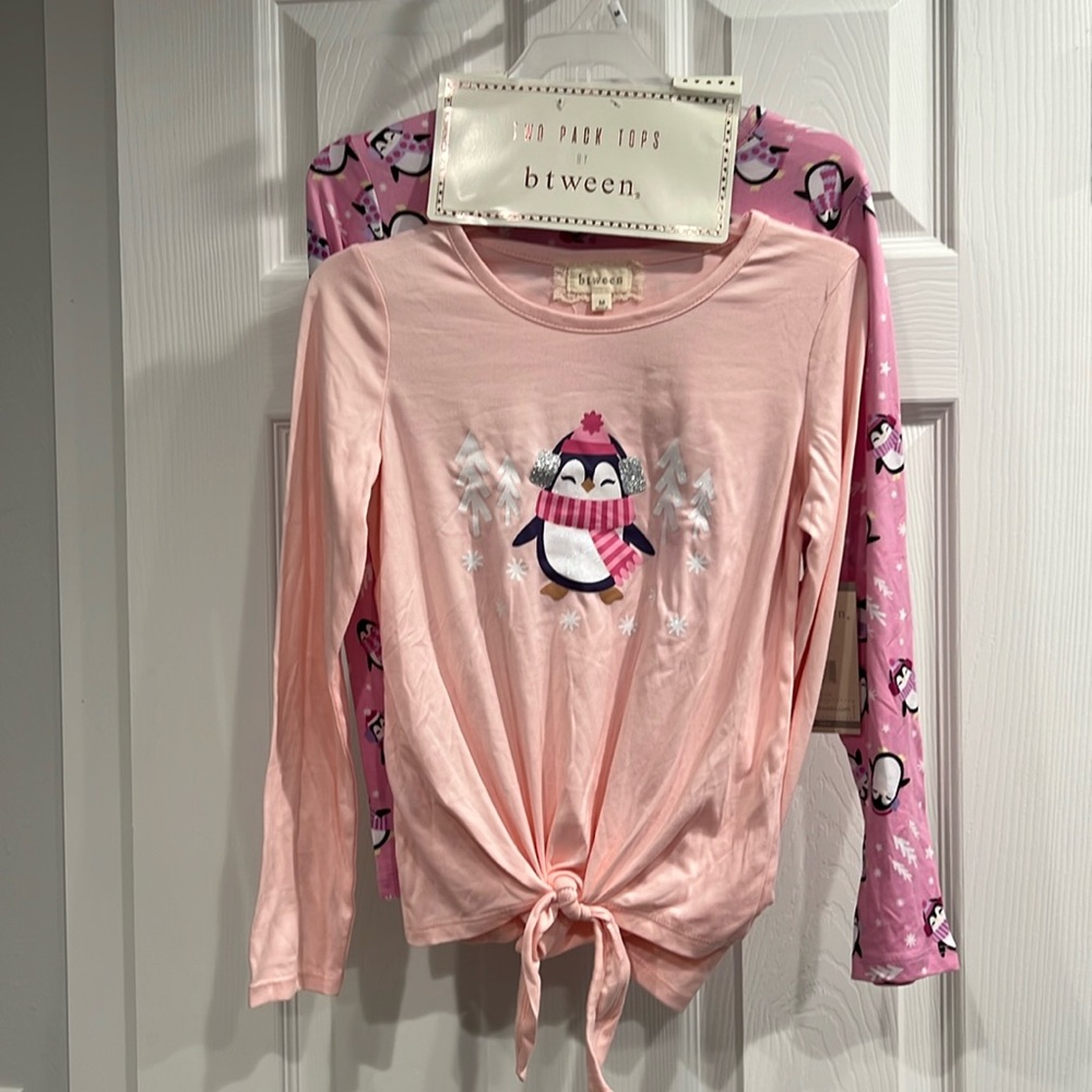 Girls Two Pack Top and Leggings Set